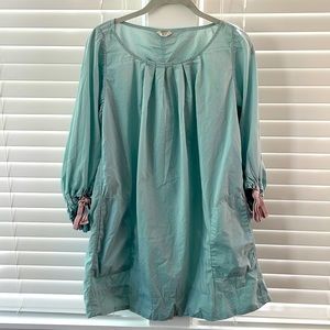 Elegant Teal Pajama Top